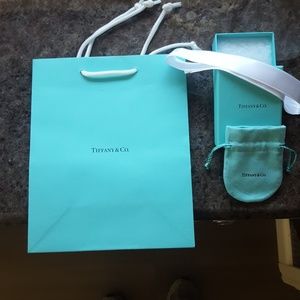Tiffany & Co. bag, box, pouch & ribbon